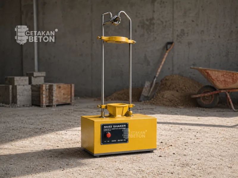 jenis alat uji beton sieve shaker