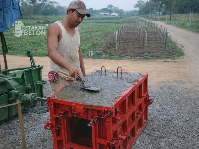 jenis cetakan beton sesuai fungsi